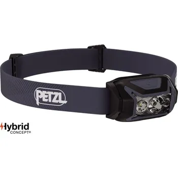 Petzl Actik čelovka na baterie kompatibilní s dobíjecím akumulátorem CORE - Černá