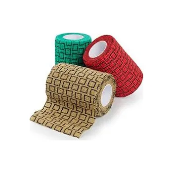 Obinadlo elast. SafeVet 7,5cmx4,5m mix Kruuse 10ks