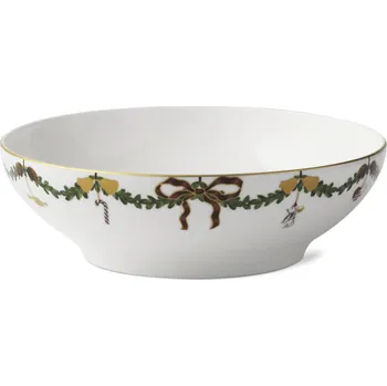Royal Copenhagen Porcelánová mísa Star Fluted Christmas 25 cm