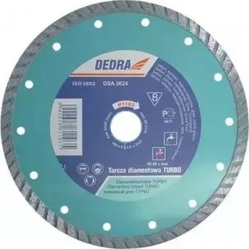 Řezný kotouč Diamantový řezný kotouč Turbo 110x22,2 mm DEDRA H1099