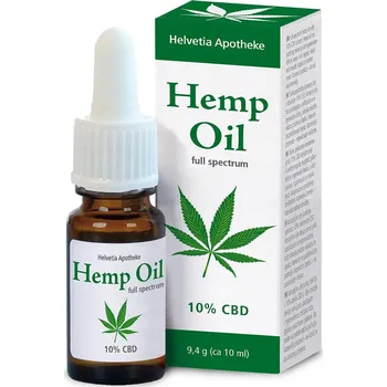 CBD Helvetia Hemp Oil CBD jednorázově 10 % 10 ml