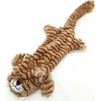 Hračka pro psa Kočka placka zrzavá 50cm