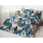 Bavlněné povlečení KARLA na dvě lůžka KARLA modrá