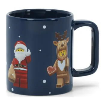 LEGO hrnek 300 ml - vánoční minifigurky - -