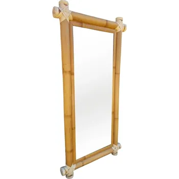 Zrcadlo Bambusové zrcadlo 140 × 70 cm