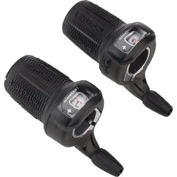 Řazení na kolo microSHIFT Twist Shifter IGH 3x7r. (microSHIFT otočné řazení levé+pravé DS85-7 3x7sp.)