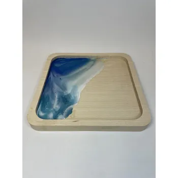 Podnos a podšálek s epoxidem - set hodnota: Podnos