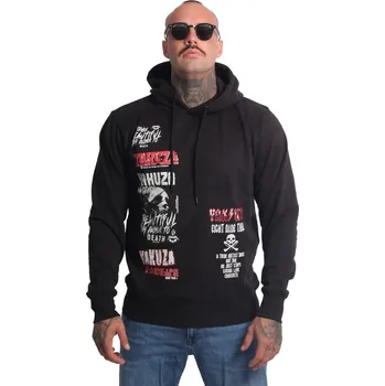 Pánská mikina Pánská mikina Patchwork Hoodie - S