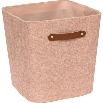 Úložný box Textilní úložný box Ronda 31x31 růžový do police a šatny s úchytem 5five simply smart