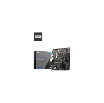 MSI MB Sc LGA1700 PRO H610M-G, Intel H610, 2xDDR5, 1xDP, 1xHDMI, 1xVGA, mATX