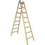 Štafle dřevěné PROFI, 8 příček, L = 256,5 cm, ENPRO
