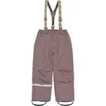 Dětské zimní kalhoty s kšandami 11110 Mikk-Line - hnědé Sparrow Velikost: 92