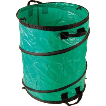 Zahradní úložný box Koš na listí skládací 90 l