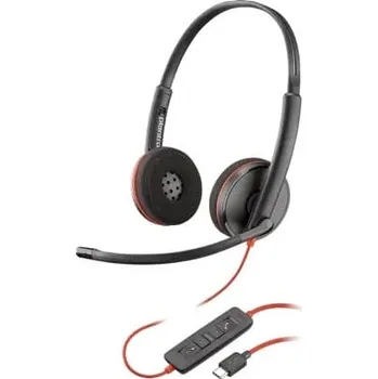 Sluchátka Plantronics Blackwire 3220 duo, headset&nbsp;(black)