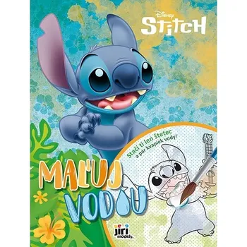 omalovánky Jiri Models Maluj vodou A4 Stitch omalovánky 1