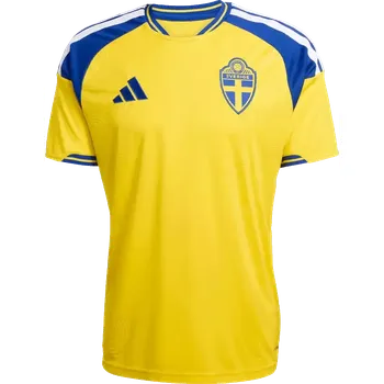 Pánský domácí fotbalový dres Adidas Švédsko 2026 žlutý