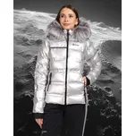 Dámská zimní bunda Kilpi LTD SIRIUS-W - Limitovaná výroční kolekce velikost 38 stříbrná
