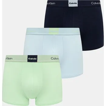 Boxerky Boxerky Calvin Klein Underwear 3-pack zelená barva, LV00NB4476 76X, vel. S
