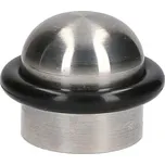 Zarážka dveřní, Ø 33 x 25 mm, nerez