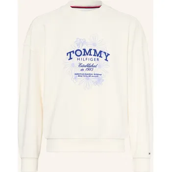 Dámská mikina Tommy Hilfiger Dívčí Mikina, bílá / tmavě modrá, 140