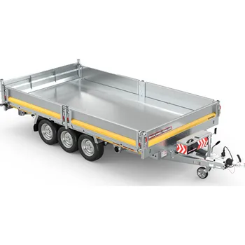 Příslušenství pro přívěs Sklápěcí přívěs Brian James Tipper, 360x200, 2 pístnice, 3 nápravy, 3500 kg