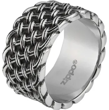 Prsten Prsten Zippo Steel Braided Ring vel.64 45204