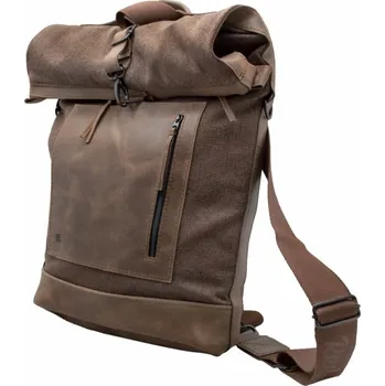 Městský batoh REDANT 3v1 plátěný batoh 3ad hnědý na MacBook 14"