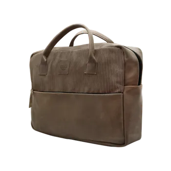 Cestovní taška REDANT cestovní kožená taška FRAME hnědá