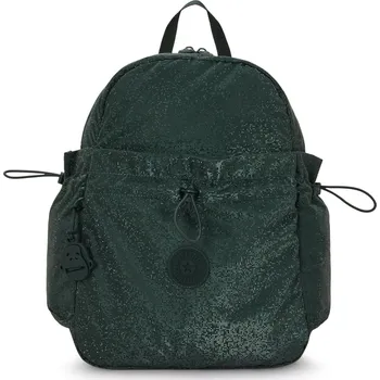 Městský batoh Cestovní batoh Kipling AMITA Shiny Pixel Gray