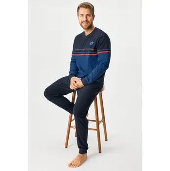 Dámské pyžamo Bavlněné pyžamo Zaid dlouhé