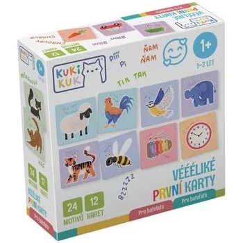 KukiKuk - Véééliké První karty Pro batolata