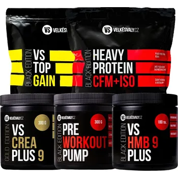 Fitness strava Velkésvaly.cz Chci nabrat svaly Profi - 2025, Čokoláda, Pina-Colada