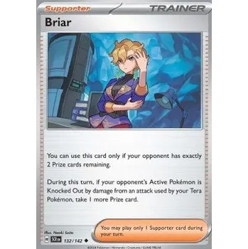 Karetní hra Pokémon SCR 132/142 Briar - Stellar Crown Stav: Near Mint, Verze: REVERSE HOLO