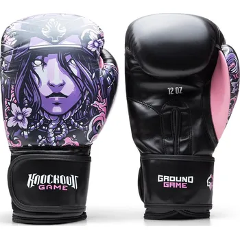Boxerské rukavice Dámské boxerské rukavice Ground Game ASAMI Velikost: 16oz