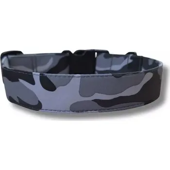 Obojek pro psa Softshellový obojek pro psa - ŠEDÝ MASKÁČ