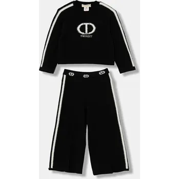 Dětská souprava Twinset 252GB302A černá 99X, vel. 116