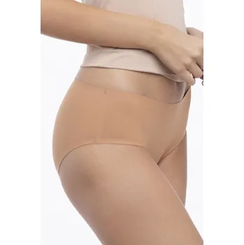 Kalhotky Kalhotky Julimex Lingerie Simple panty Barva: Hnědá, Velikost: L