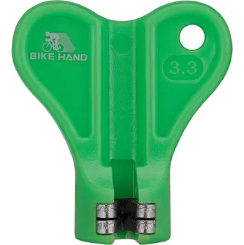 Kľúč na niple BIKE HAND 3,3mm, zelený