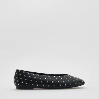 Dámské baleríny Reserved - Baleríny s cvoky - černý - 284FF-99X - 284FF-99X-35