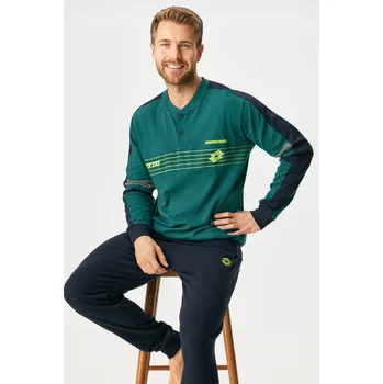 Dámské pyžamo Bavlněné pyžamo Thiago dlouhé