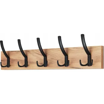 Věšák Šatní ramínko Furniteco , zlatý dub