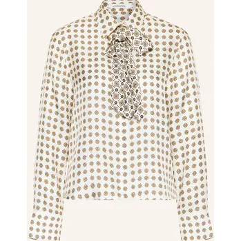 Dámská halenka Dorothee Schumacher Dámská Hedvábná Košile S Odnímatelnou...