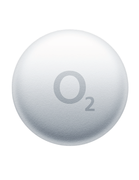 Lokalizační čip O2 tag 2v1 pro Apple i Android 1ks bílá + Vyzvednutí do 30 minut v každé prodejně O₂