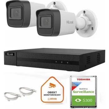 IP kamera Hilook dohledová sada 2 IP kamer IPCAM-B4-P 4MP 2,8 mm