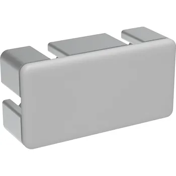 Stavební profil Alusic Záslepka profilu IM 40-8, 40x80, šedá