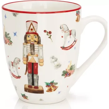Porcelánový hrnek s motivem louskáčka 320 ml