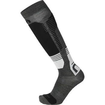 Pánské termo ponožky Mico Light Weight Superthermo Natural Merino Ski Socks - antracite mel 41-43