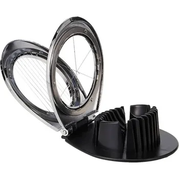 Kráječ zeleniny Weis Kráječ vajec na plátky a půlměsíčky, plast / zinek