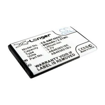 Baterie pro mobilní telefon Baterie pro Samsung Gt-B3410, 950 mAh, Cameron Sino CS-SMF400XL