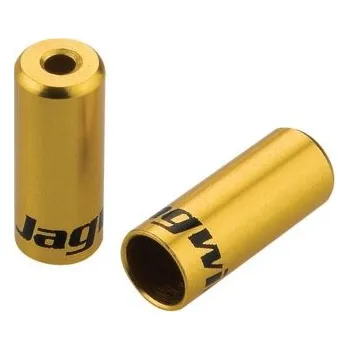 Lanko pro jízdní kolo BOT192-2OJ koncovka otvorená 4mm, Al, zlatá